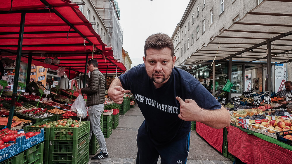 Kid Pex am Brunnenmarkt